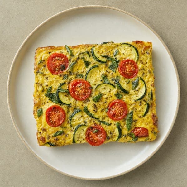 Omlet zapiekany z cukinią