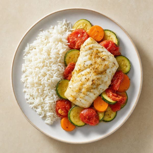 Filet z dorsza pieczony w papilotach
