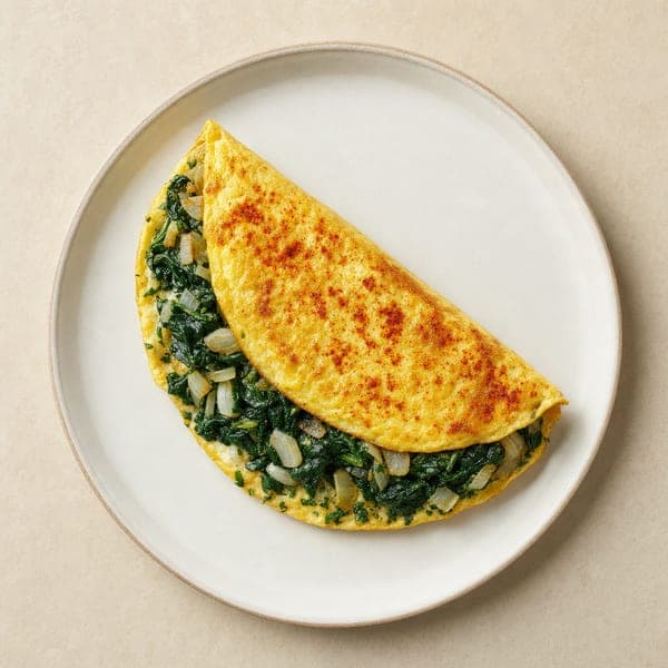 Klasyczny omlet z warzywami
