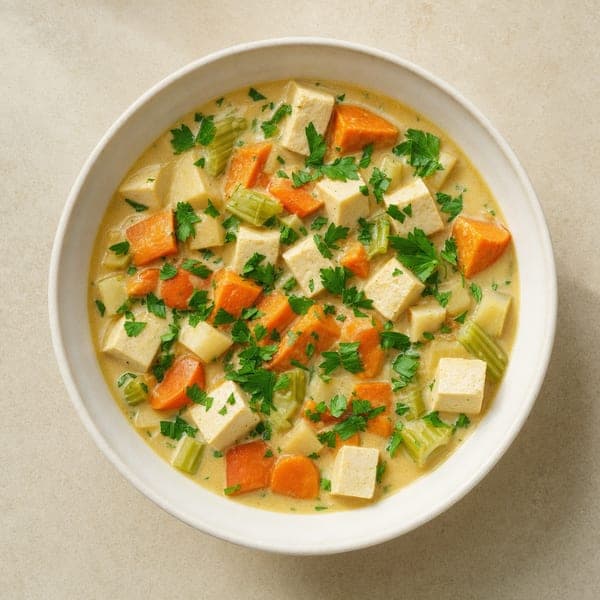 Danie jednogarnkowe z tofu