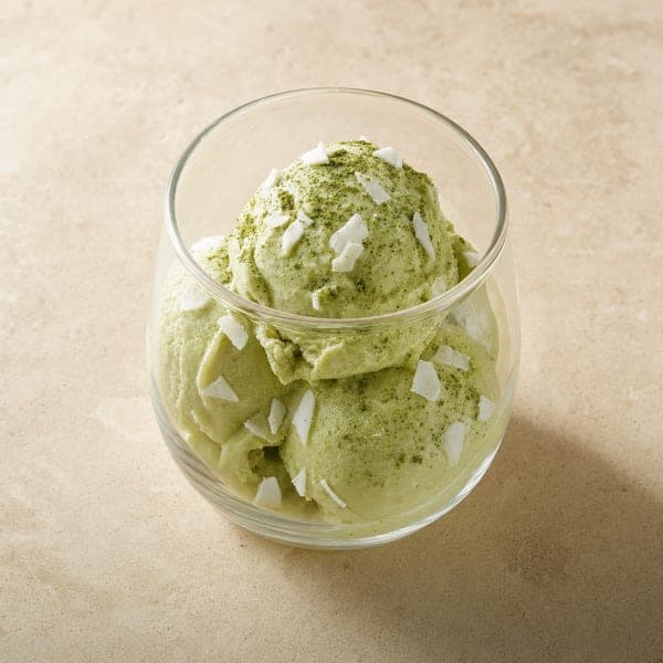 Kremowe lody kokosowo-matchowe
