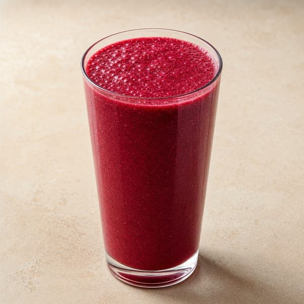 Słodkie smoothie z burakiem, jabłkiem i marchewką