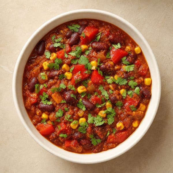 Chilli warzywne bez mięsa