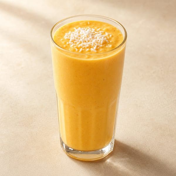 Koktajl mango-morela z odżywką białkową