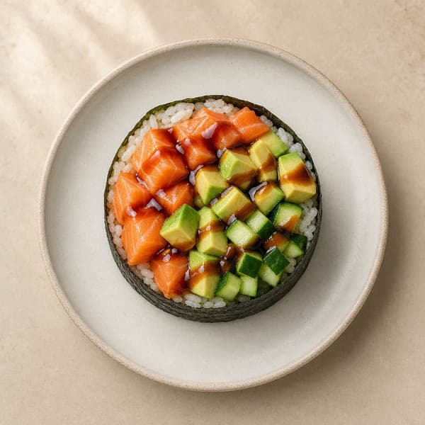 Babeczki w stylu sushi