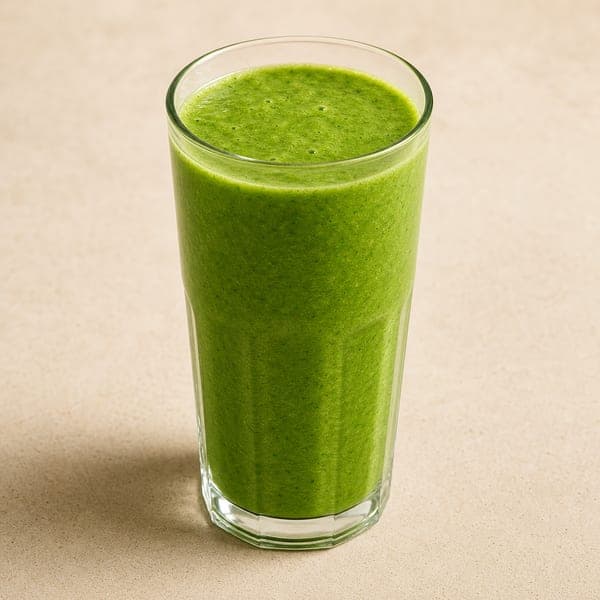 Zielone smoothie ze szpinakiem i jarmużem
