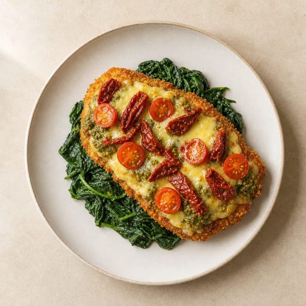 Kotlet z mielonego indyka z panierką Panko