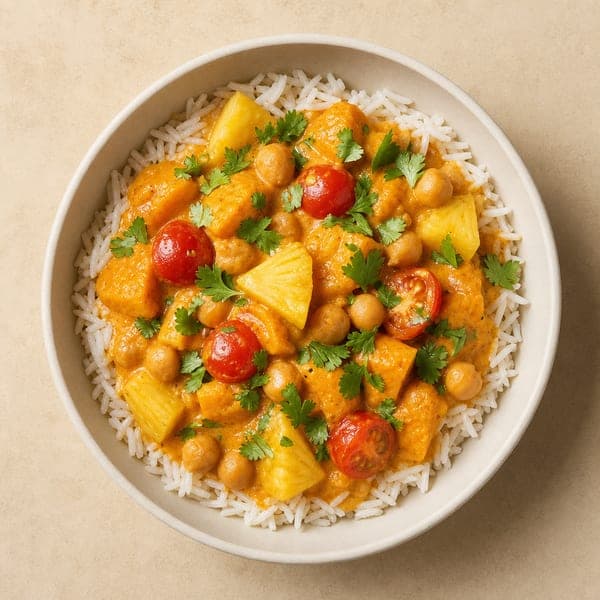 Jesienne curry z dynią i mlekiem kokosowym