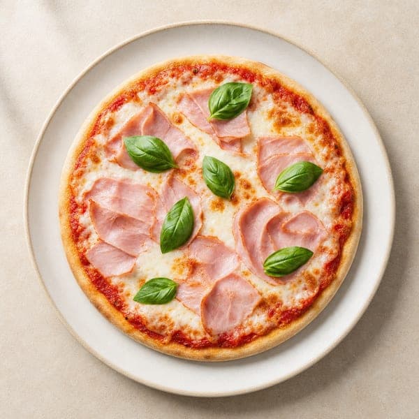 Pizza wysokobiałkowa na spodzie z serka wiejskiego