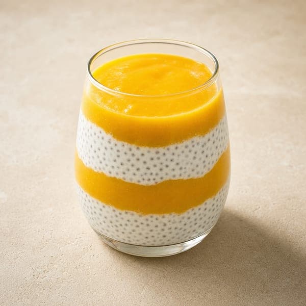Pudding chia z mango