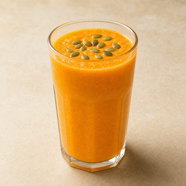 Smoothie marchewkowe z jabłkiem i dynią