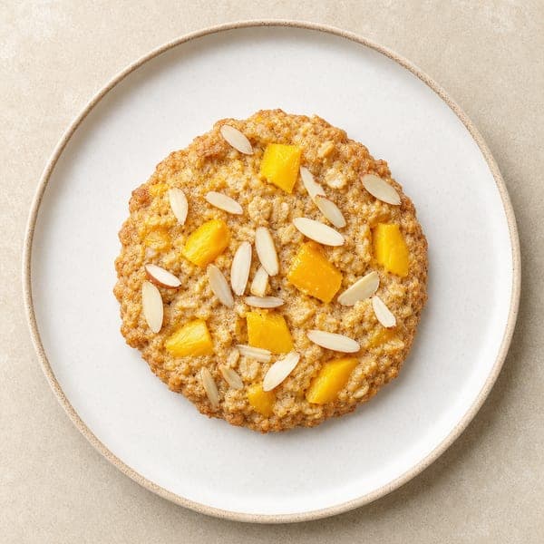 Ciasteczka owsiane z mango