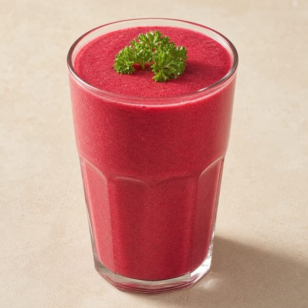 Czerwone smoothie z buraka