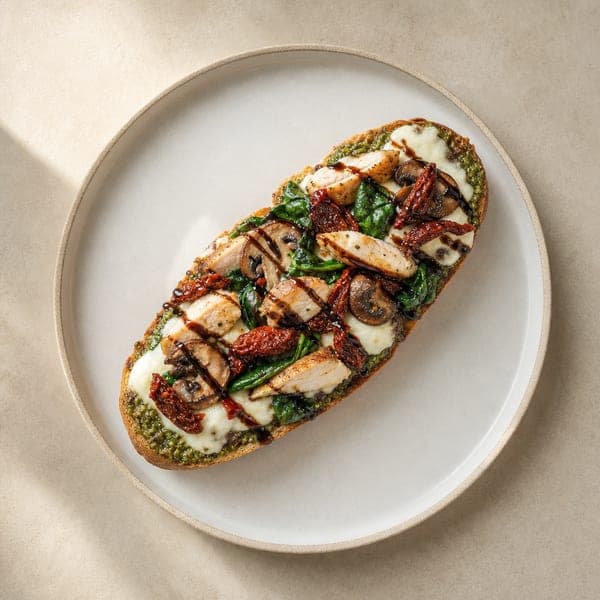 Bagietka z pesto i balsamico