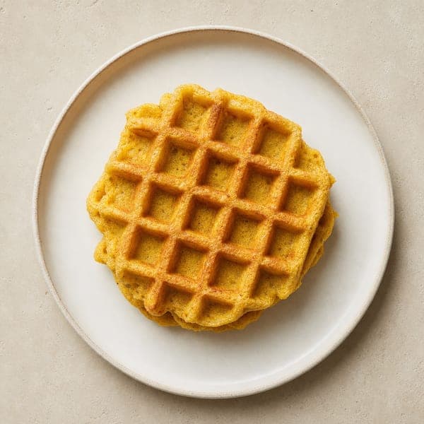 Gofry na bazie ciecierzycy