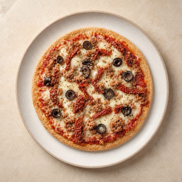 Domowa pizza z mielonym mięsem
