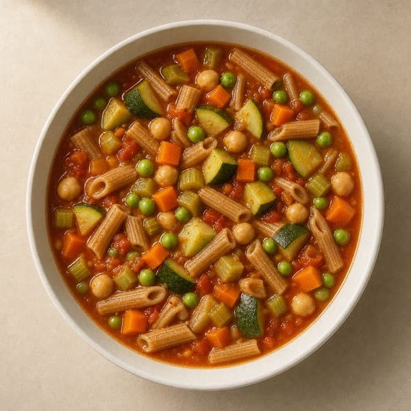 Włoska zupa warzywna minestrone